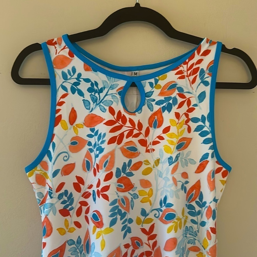 Nuu Muu Women's Classic Keyhole Exercise
Dress Sz Medium Activewear Resortwear - Picture 4 of 10